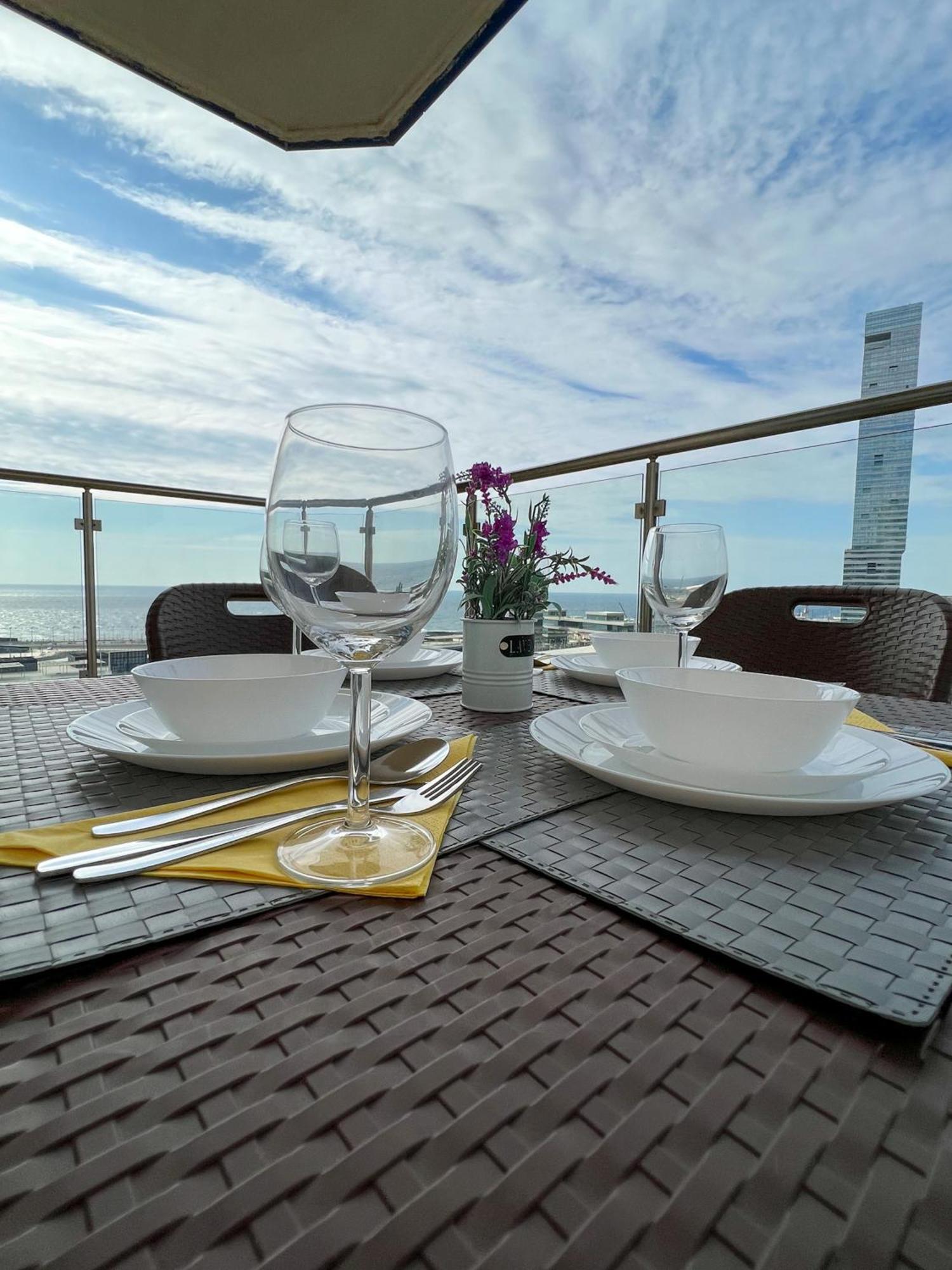 Appartamento Almasarat Tower Sea View Jiddah Esterno foto