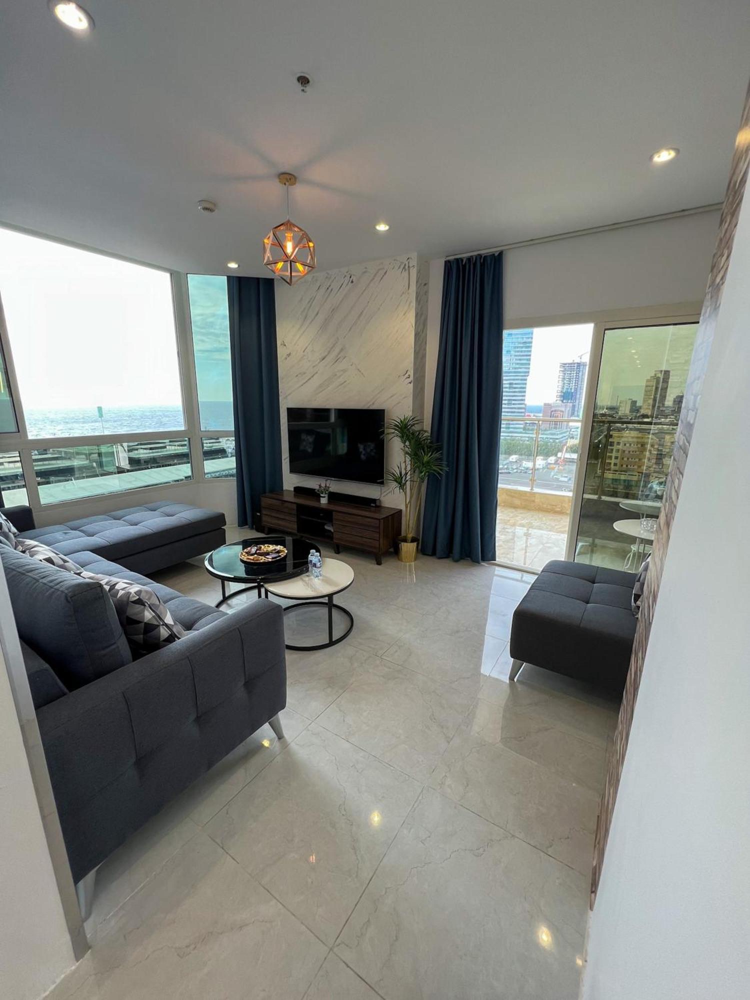 Appartamento Almasarat Tower Sea View Jiddah Esterno foto