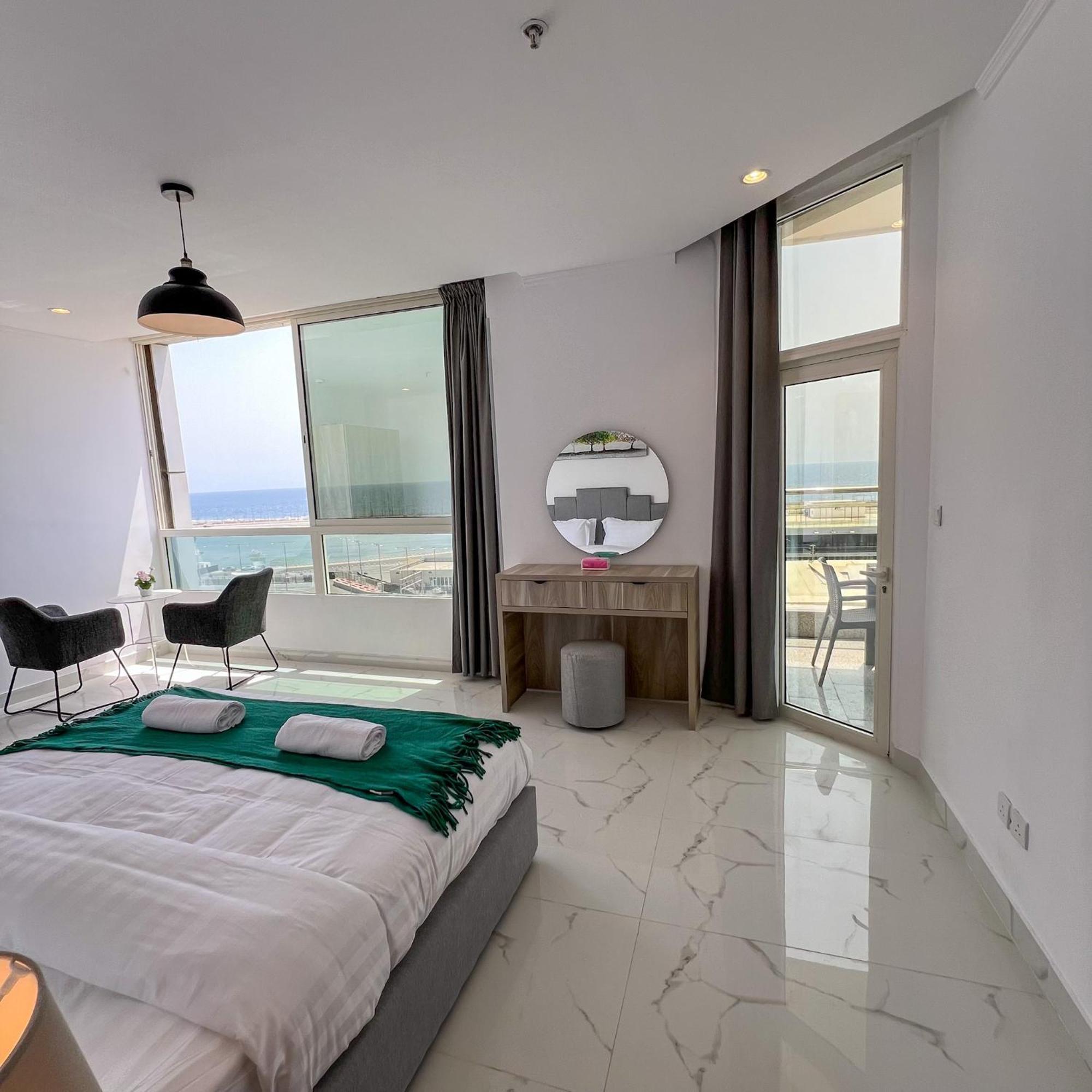 Appartamento Almasarat Tower Sea View Jiddah Esterno foto