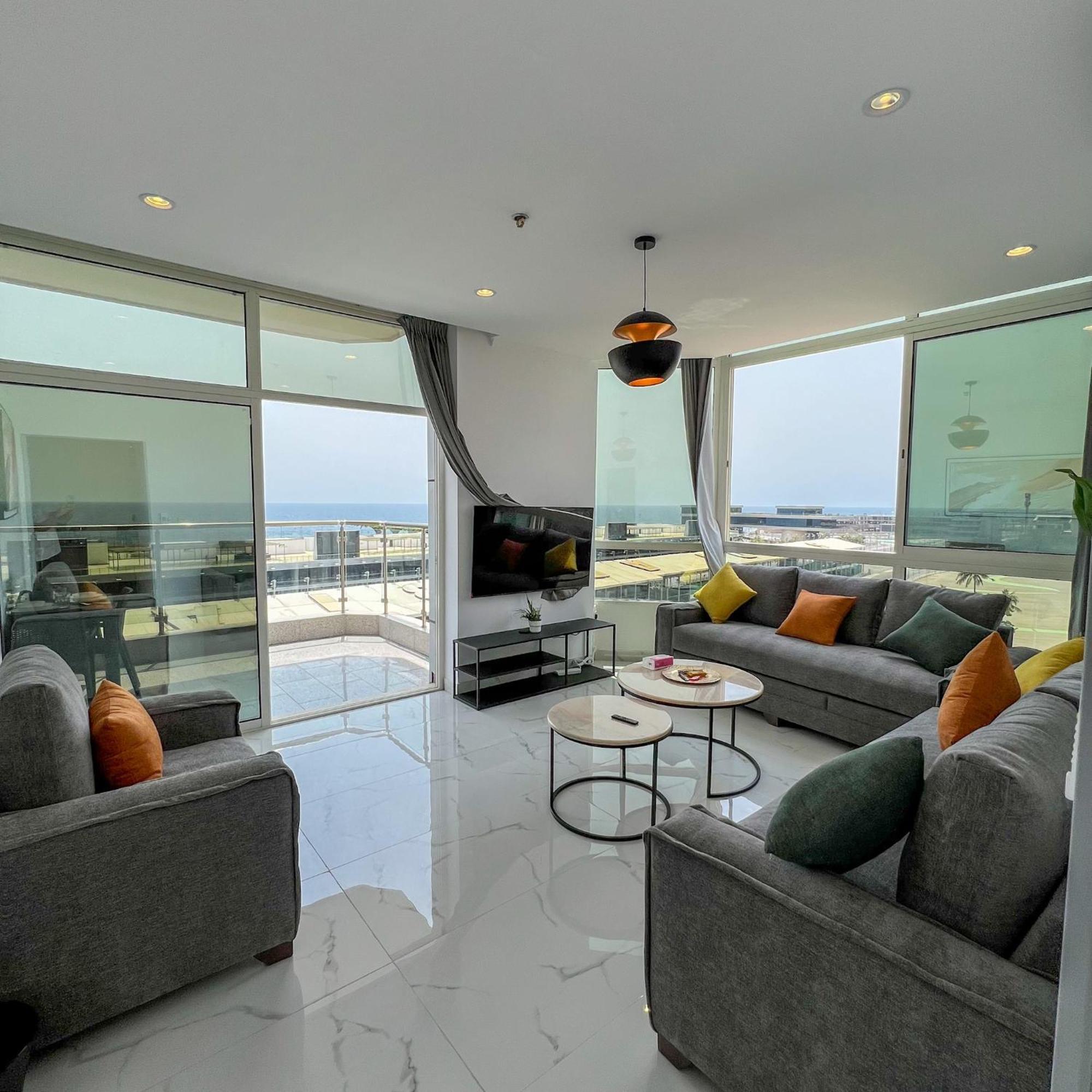 Appartamento Almasarat Tower Sea View Jiddah Esterno foto